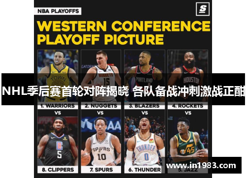 NHL季后赛首轮对阵揭晓 各队备战冲刺激战正酣